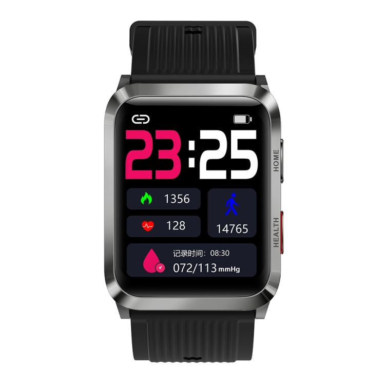S6T 1.7 Inch Air Pump Smart Watch Supports Heart Rate Detection, Blood Pressure Detection, Blood Oxygen Detection