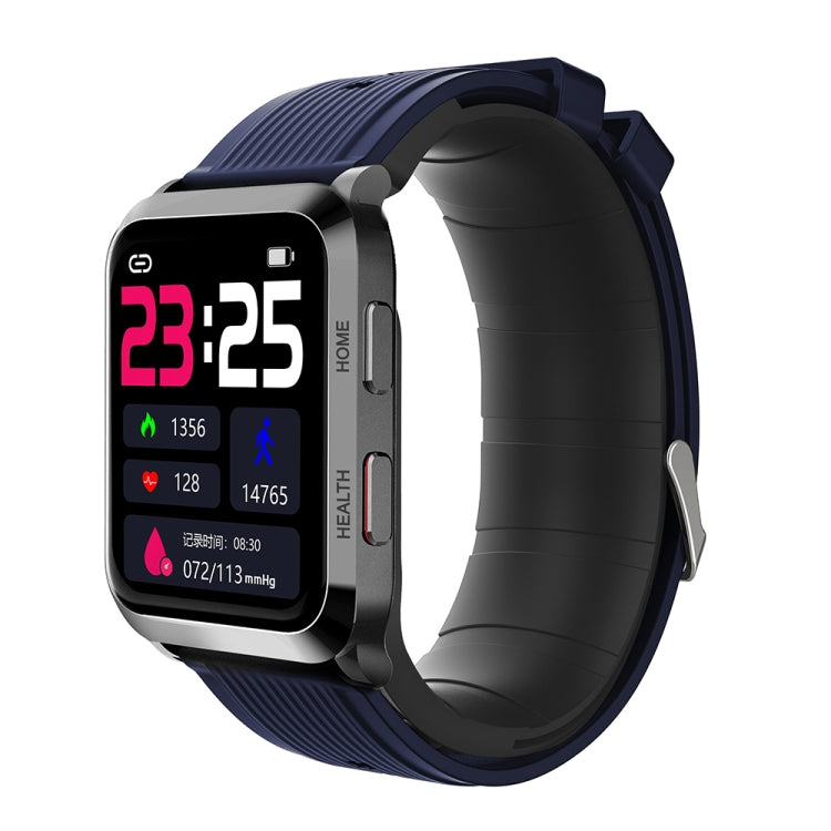 S6T 1.7 Inch Air Pump Smart Watch Supports Heart Rate Detection, Blood Pressure Detection, Blood Oxygen Detection