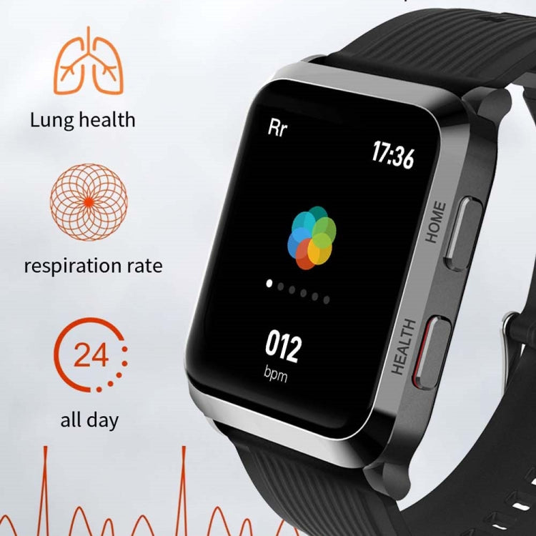 S6T 1.7 Inch Air Pump Smart Watch Supports Heart Rate Detection, Blood Pressure Detection, Blood Oxygen Detection