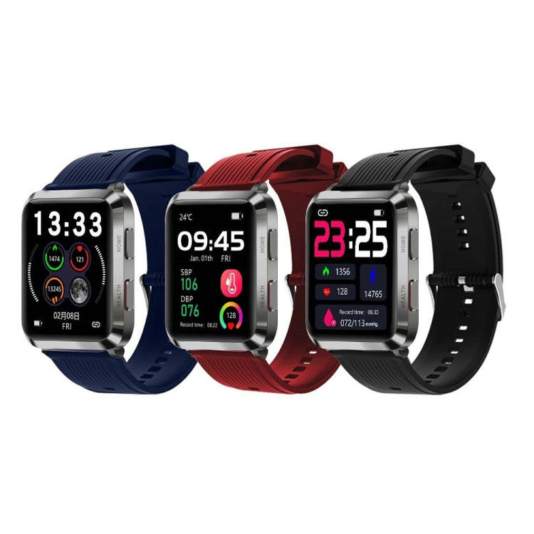 S6T 1.7 Inch Air Pump Smart Watch Supports Heart Rate Detection, Blood Pressure Detection, Blood Oxygen Detection