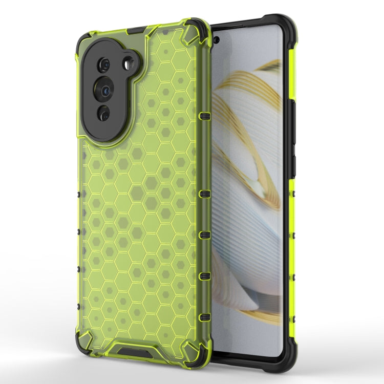 For Huawei nova 10 4G Shockproof Honeycomb PC + TPU Phone Case