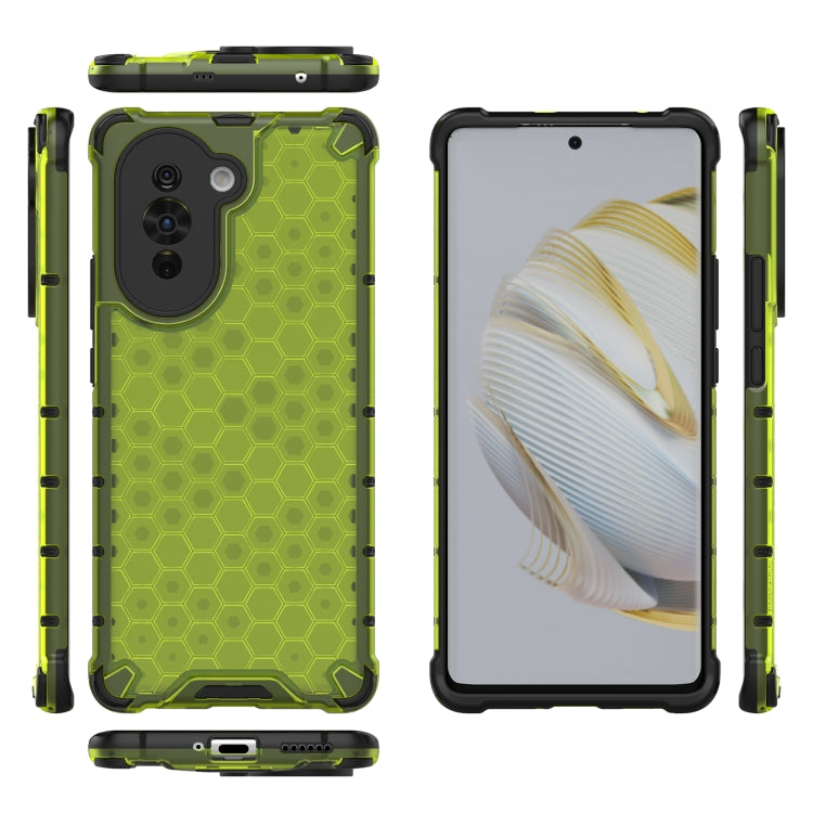 For Huawei nova 10 4G Shockproof Honeycomb PC + TPU Phone Case