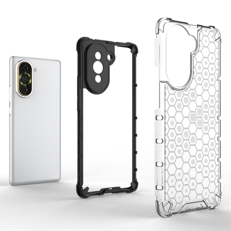 For Huawei nova 10 4G Shockproof Honeycomb PC + TPU Phone Case