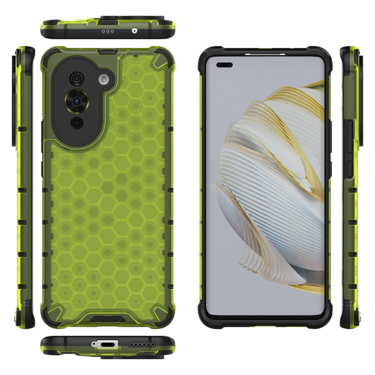 For Huawei nova 10 Pro 4G Shockproof Honeycomb PC + TPU Phone Case