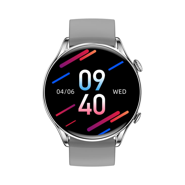 X5 1.32 Inch Round Screen Silicone Strap Smart Health Watch Supports Body Temperature Monitoring, ECG Monitoring, Blood Pressure
