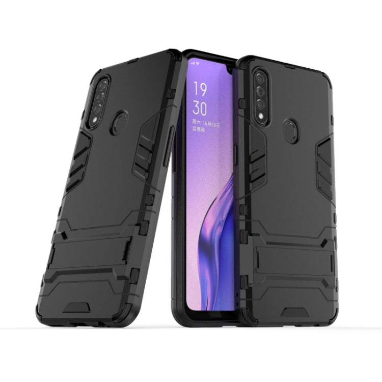 For OPPO A8 Shockproof PC + TPU with Holder