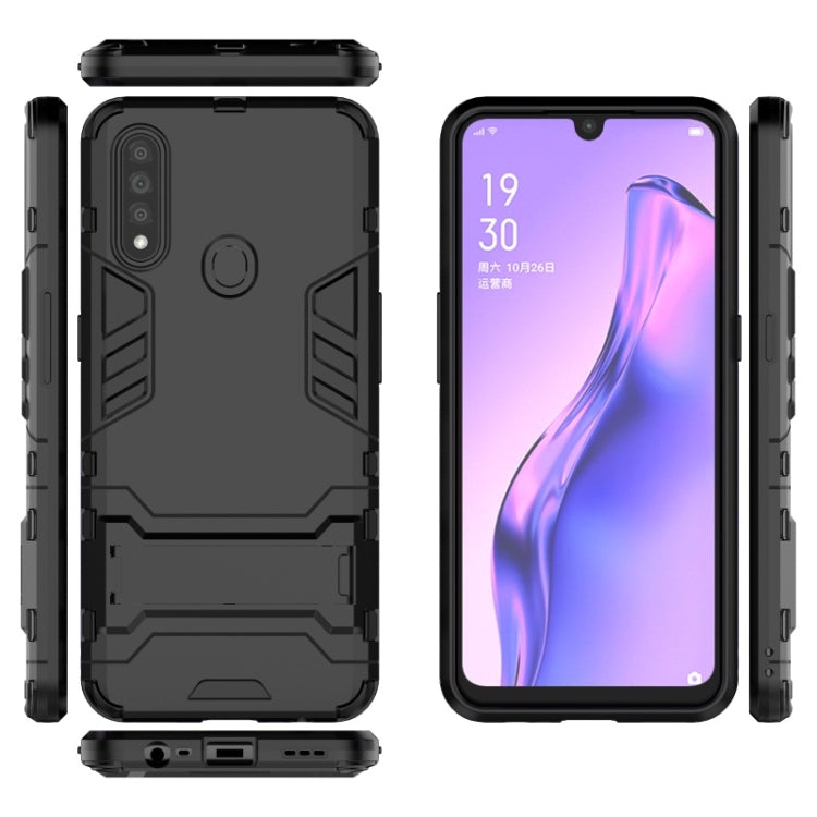 For OPPO A8 Shockproof PC + TPU with Holder