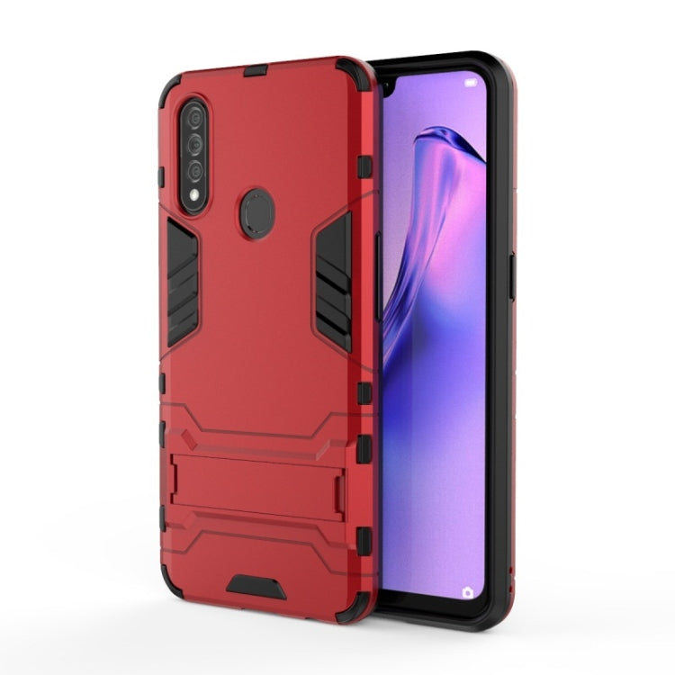 For OPPO A8 Shockproof PC + TPU with Holder