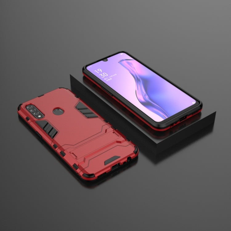 For OPPO A8 Shockproof PC + TPU with Holder