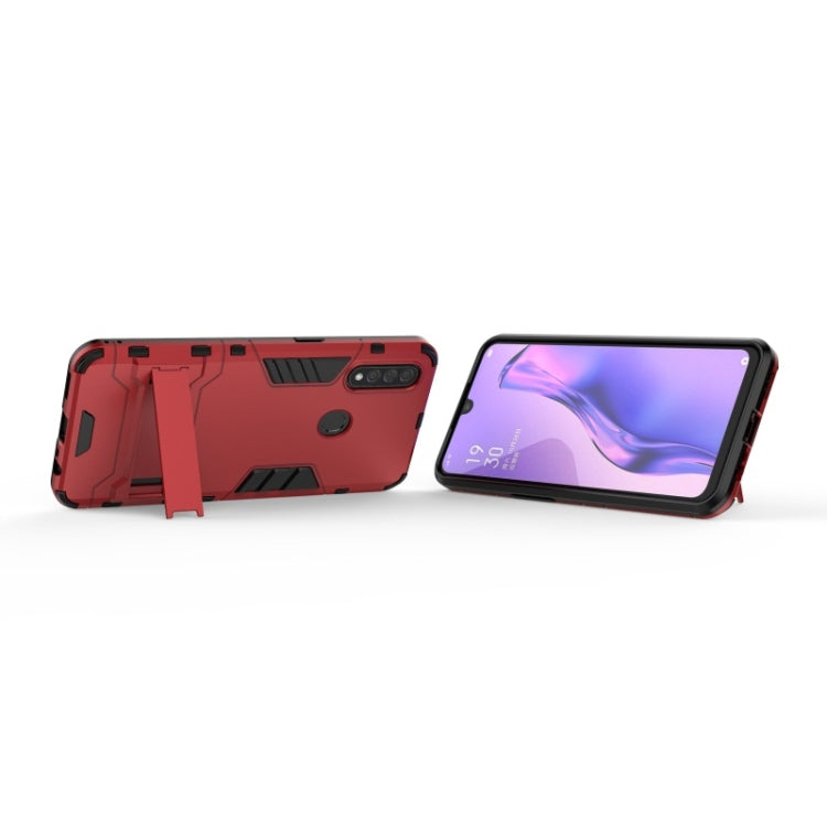 For OPPO A8 Shockproof PC + TPU with Holder