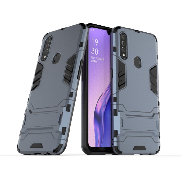 For OPPO A8 Shockproof PC + TPU with Holder