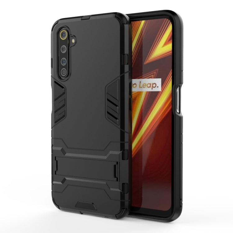 For OPPO Realme 6 Pro Shockproof PC + TPU with Holder