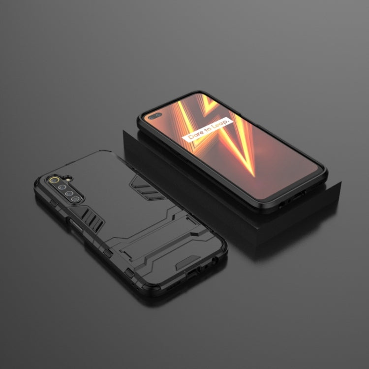 For OPPO Realme 6 Pro Shockproof PC + TPU with Holder