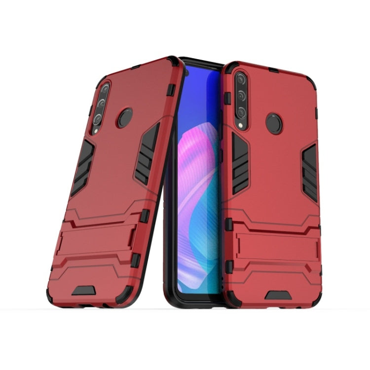 For Huawei Y7p / P40 Lite E Shockproof PC + TPU with Holder