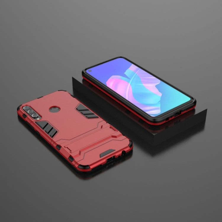 For Huawei Y7p / P40 Lite E Shockproof PC + TPU with Holder