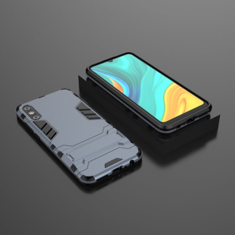 For Huawei Enjoy 10E Shockproof PC + TPU with Holder
