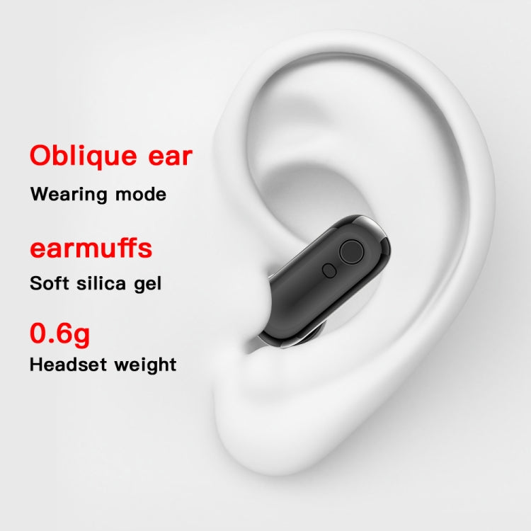 X7 1.32 Inch IPS Touch Screen 2 in 1 Bluetooth Earphone Smart Watch, Supports Heart Rate Monitoring/Blood Oxygen Detection/Bluetooth Music(Black)