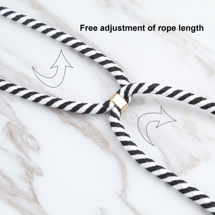 For iPhone 14 Pro Wheat Straw Material + TPU Shockproof Phone Case with Neck Lanyard