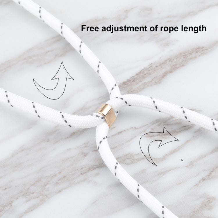 For iPhone 14 Pro Max Wheat Straw Material + TPU Shockproof Phone Case with Neck Lanyard