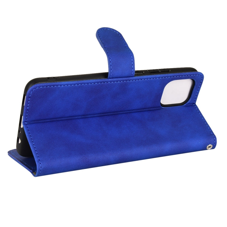 For Samsung Galaxy A03 166mm Skin Feel Magnetic Flip Leather Phone Case
