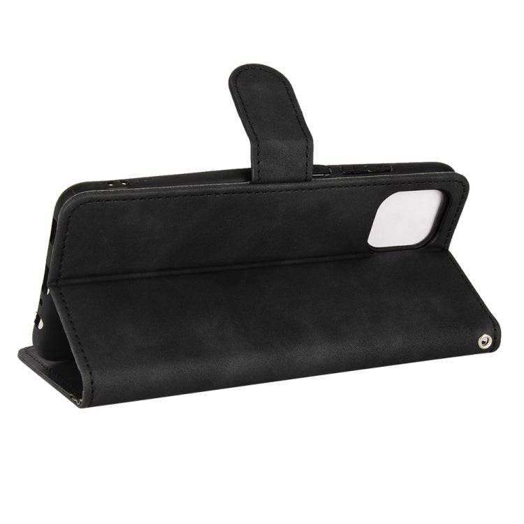 For Samsung Galaxy A03 166mm Skin Feel Magnetic Flip Leather Phone Case