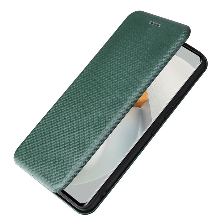 For vivo S12 5G / V23 5G Carbon Fiber Texture Leather Phone Case