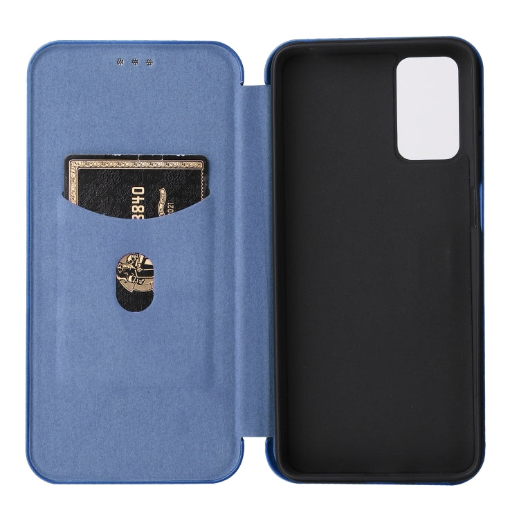 For Motorola Moto G42 Carbon Fiber Texture Leather Phone Case