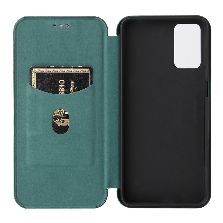For Motorola Moto G42 Carbon Fiber Texture Leather Phone Case