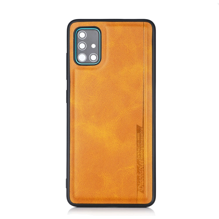 For Galaxy A51 Diaobaolee Shockproof PU + TPU Protective Case