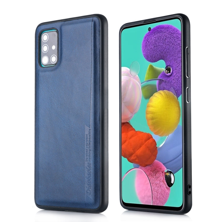 For Galaxy A51 Diaobaolee Shockproof PU + TPU Protective Case