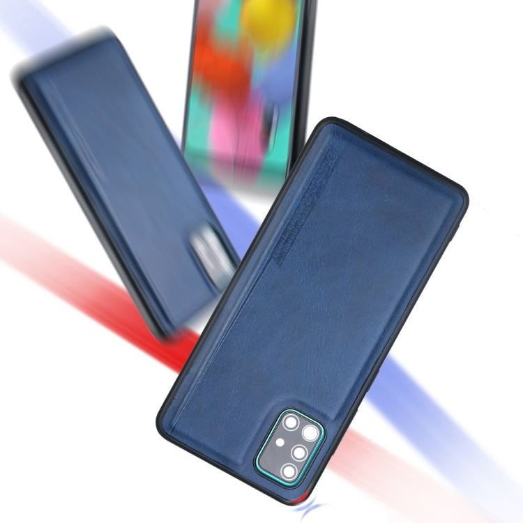 For Galaxy A51 Diaobaolee Shockproof PU + TPU Protective Case