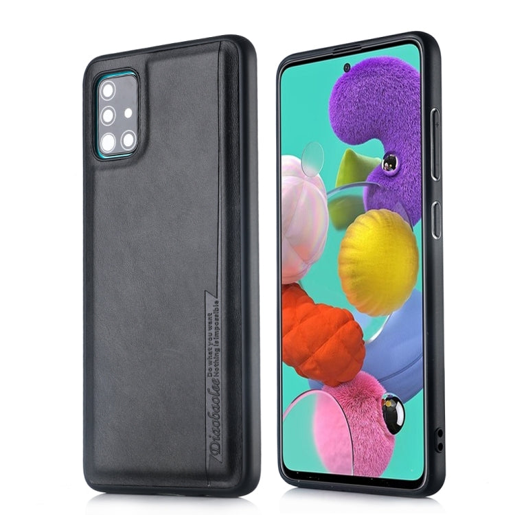For Galaxy A51 Diaobaolee Shockproof PU + TPU Protective Case