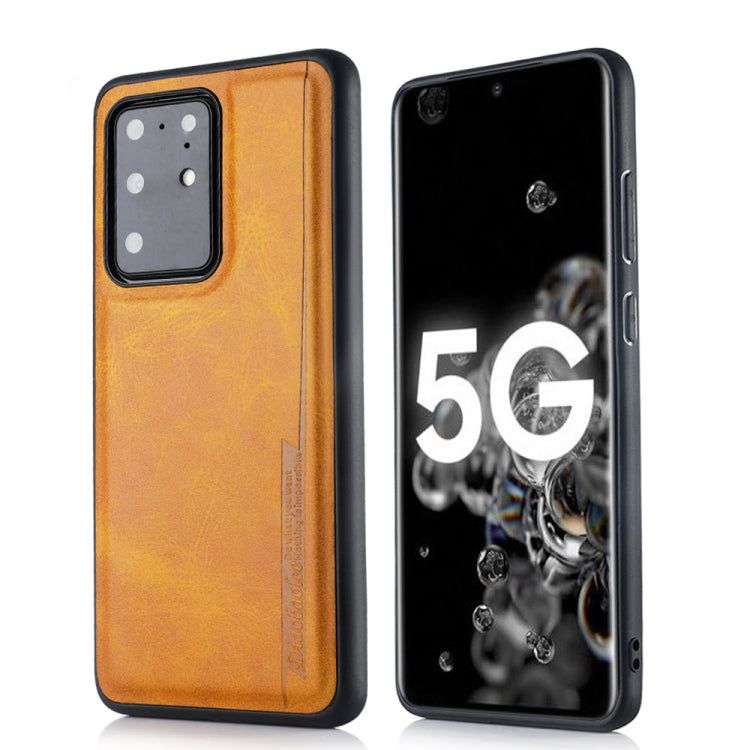 For Galaxy S20+ Diaobaolee Shockproof PU + TPU Protective Case