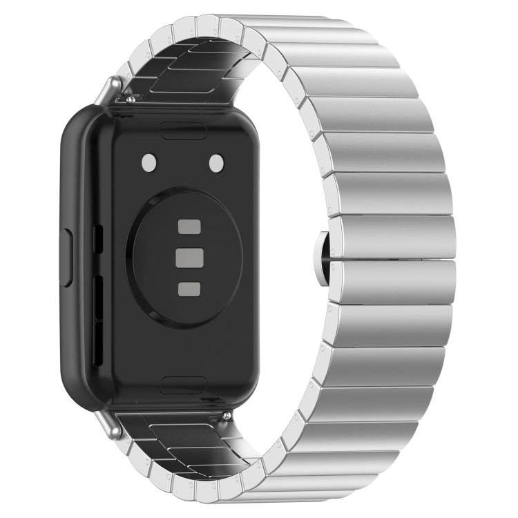 For Huawei Watch Fit 2 One-bead Metal Stainless Steel Watch Band