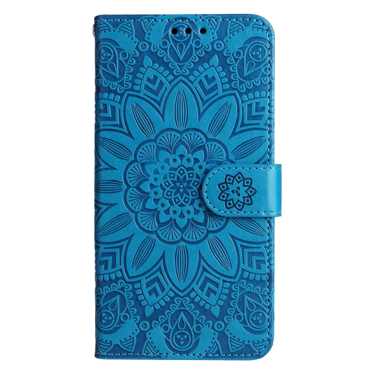 For Infinix Hot 11s NFC Embossed Sunflower Leather Phone Case