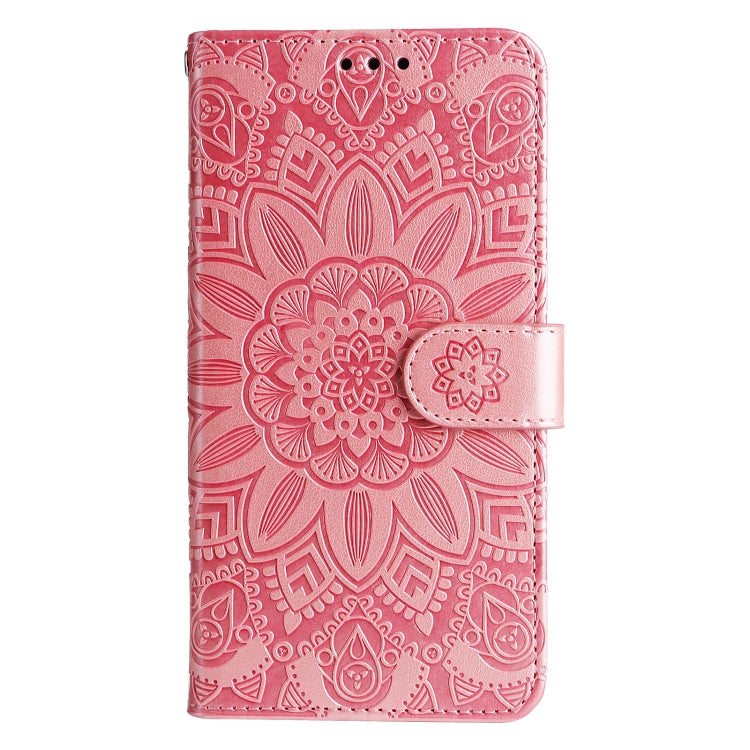 For Infinix Hot 11s Embossed Sunflower Leather Phone Case