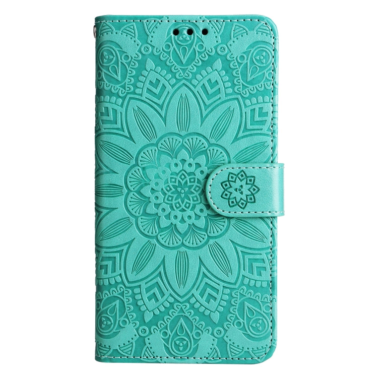 For Infinix Smart 5 Embossed Sunflower Leather Phone Case