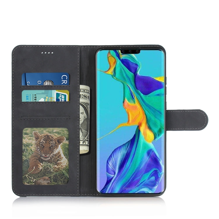 For Huawei Mate 30 Diaobaolee Pure Fresh Grain Horizontal Flip Leather Case with Holder & Card Slots