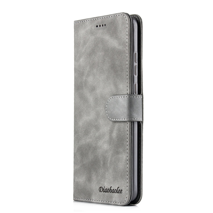 For Huawei Mate 30 Diaobaolee Pure Fresh Grain Horizontal Flip Leather Case with Holder & Card Slots