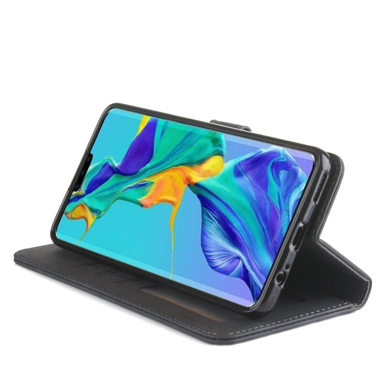 For Huawei Mate 30 Pro Diaobaolee Pure Fresh Grain Horizontal Flip Leather Case with Holder & Card Slots