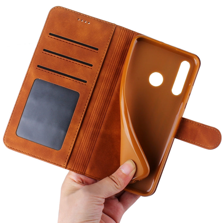 For Huawei Honor 10 Lite Diaobaolee Pure Fresh Grain Horizontal Flip Leather Case with Holder & Card Slots