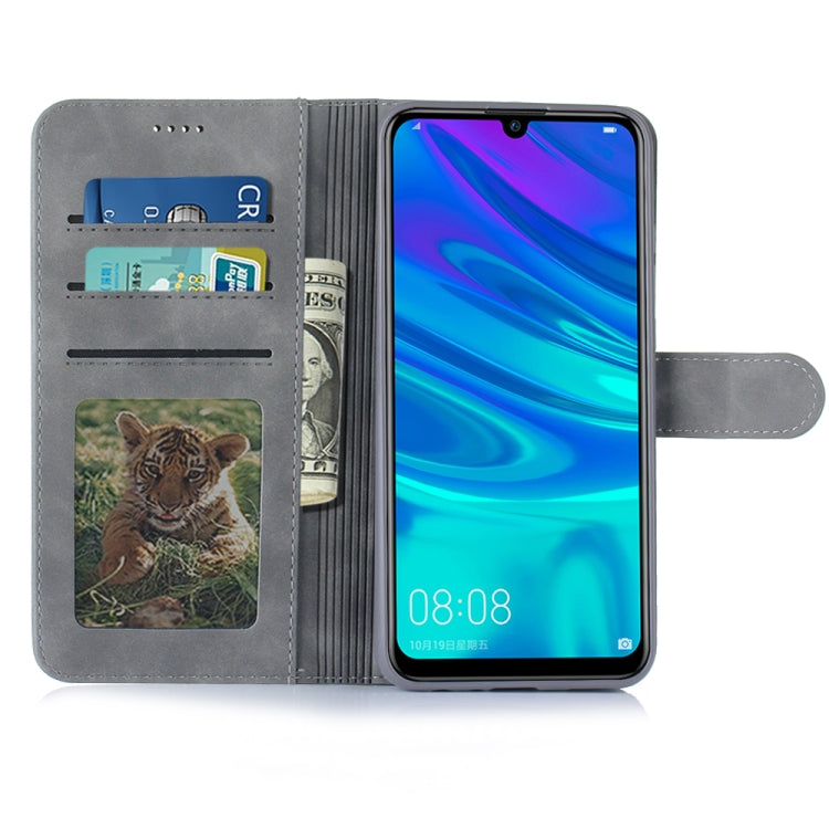 For Huawei Honor 10 Lite Diaobaolee Pure Fresh Grain Horizontal Flip Leather Case with Holder & Card Slots