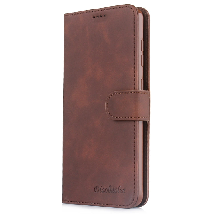 For Galaxy S10 Diaobaolee Pure Fresh Grain Horizontal Flip Leather Case with Holder & Card Slots