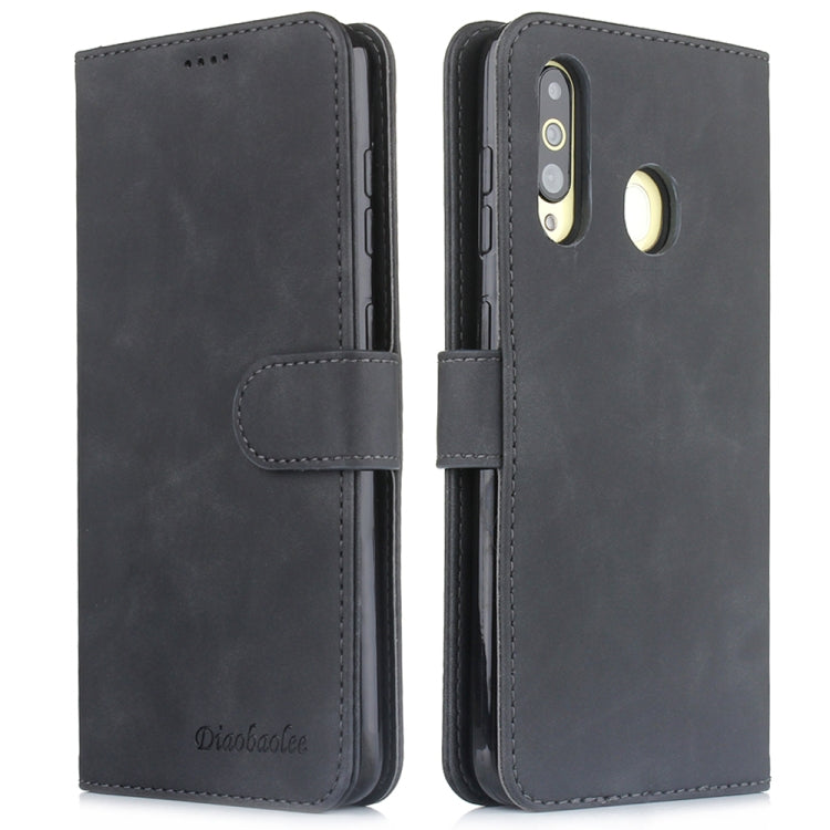 For Galaxy S10 Diaobaolee Pure Fresh Grain Horizontal Flip Leather Case with Holder & Card Slots