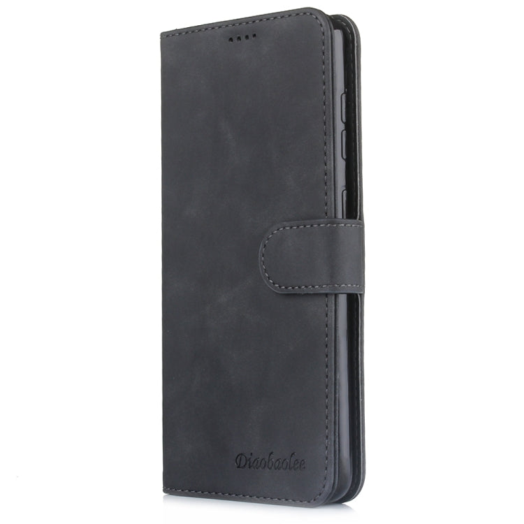 For Galaxy S10 Diaobaolee Pure Fresh Grain Horizontal Flip Leather Case with Holder & Card Slots