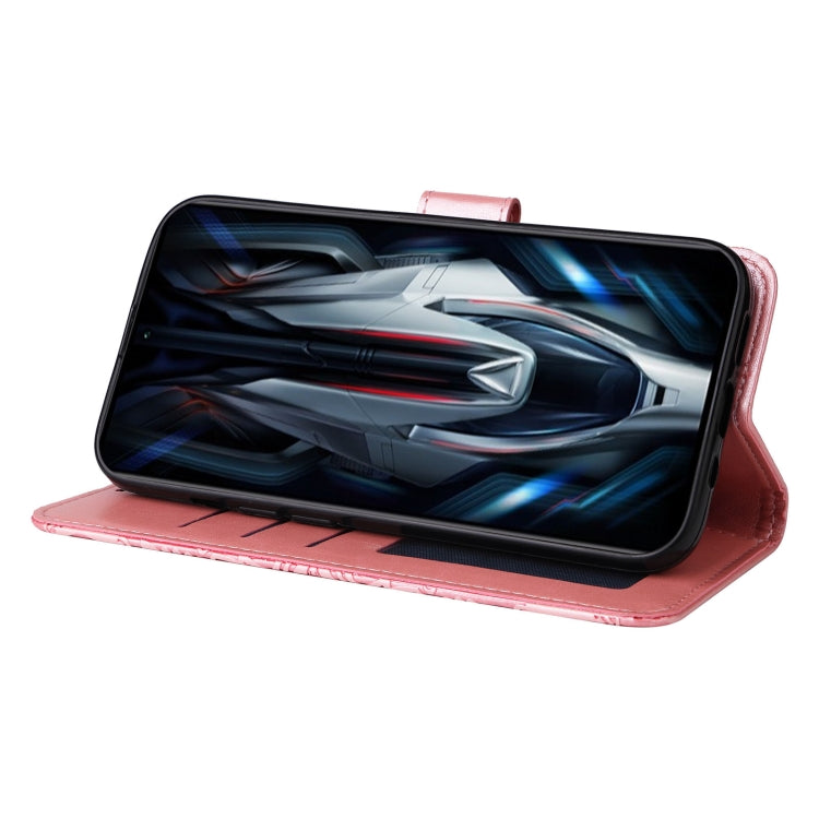 For Xiaomi Redmi K50 Gaming 5G Embossed Sunflower Leather Phone Case