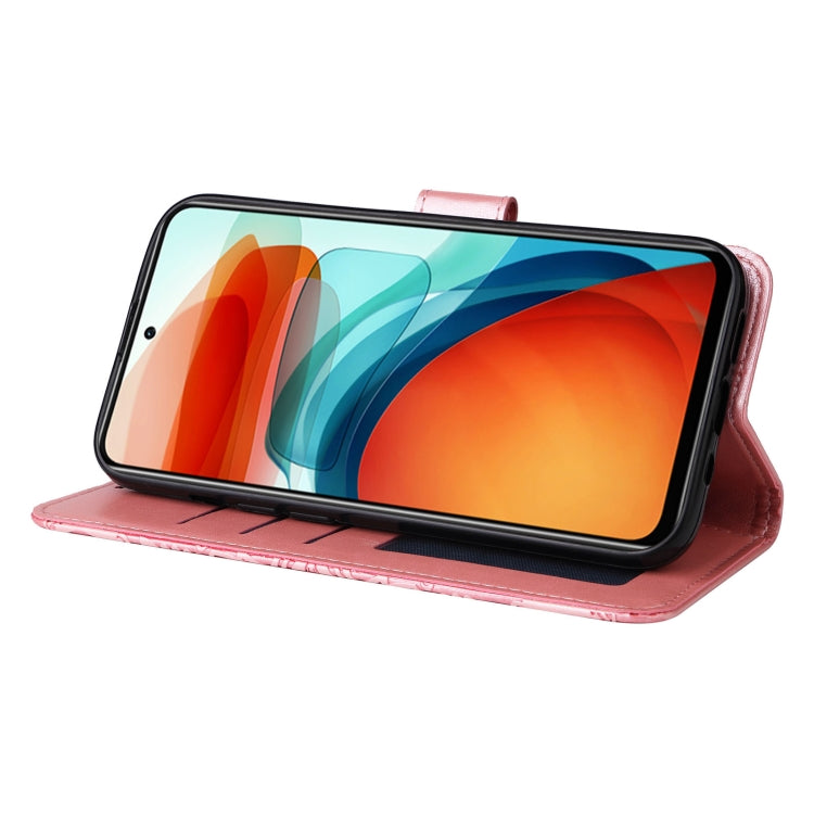 For Xiaomi Redmi Note 10 Pro 5G Embossed Sunflower Leather Phone Case