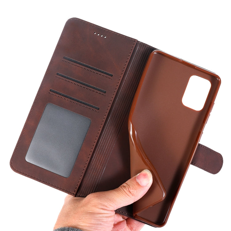 For Galaxy A51 Diaobaolee Pure Fresh Grain Horizontal Flip Leather Case with Holder & Card Slots