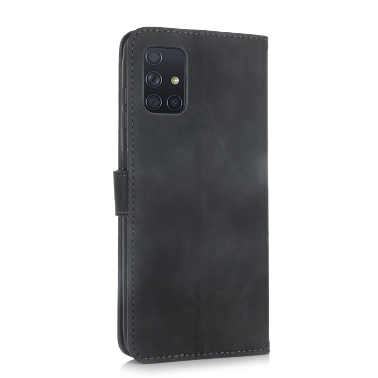 For Galaxy A51 Diaobaolee Pure Fresh Grain Horizontal Flip Leather Case with Holder & Card Slots