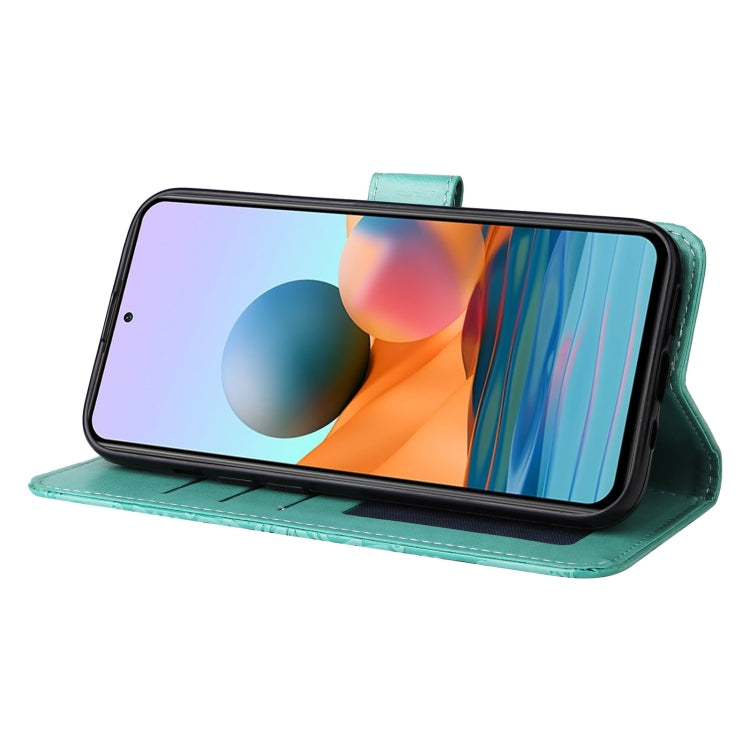 For Xiaomi Redmi Note 10 Pro / Note 10 Pro Max Embossed Sunflower Leather Phone Case